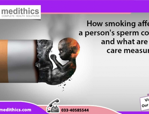 How smoking affects a person’s sperm count and what are the care measures?
